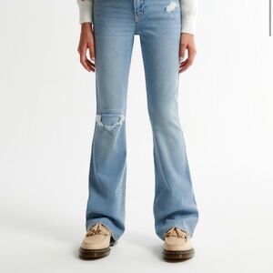 abercrombie kids flare jeans